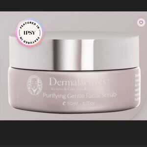 Dermalactives Purifying Gentle Facial Scrub NWT